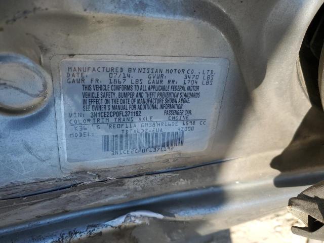 2015 NISSAN VERSA NOTE #3301834400