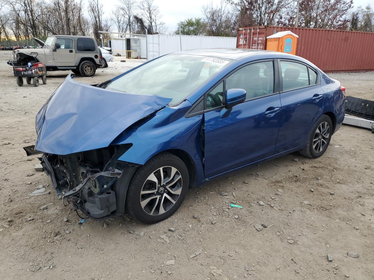 Lot #3297173896 2015 HONDA CIVIC EX