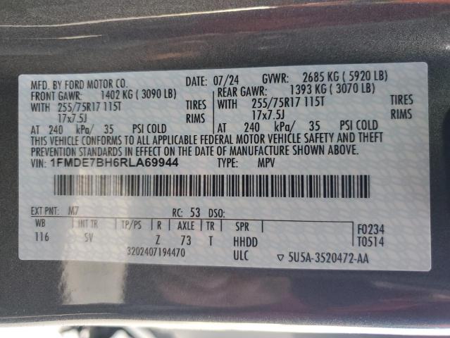 2024 FORD BRONCO BIG #3290282221