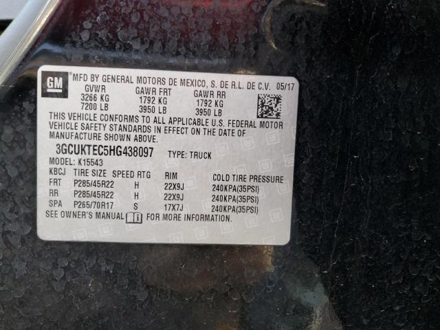 2017 CHEVROLET SILVERADO #3294472544