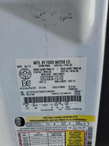 2013 FORD F150 SUPER - 1FTFW1ET8DFC90251