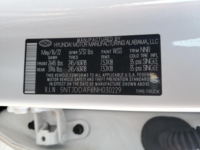 2022 HYUNDAI SANTA CRUZ #3297147521