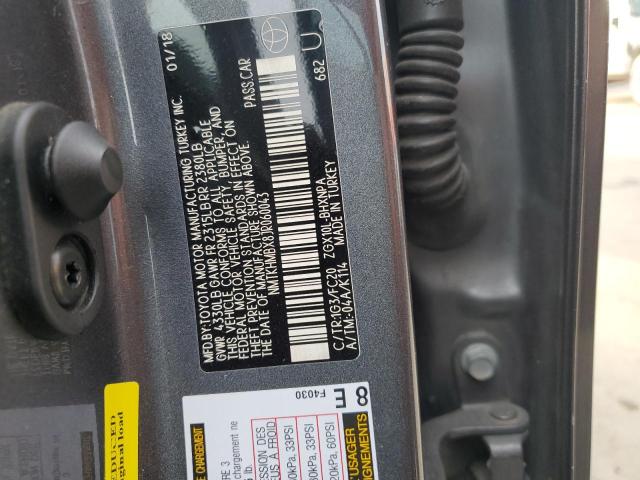 2018 TOYOTA C-HR XLE #3310380983