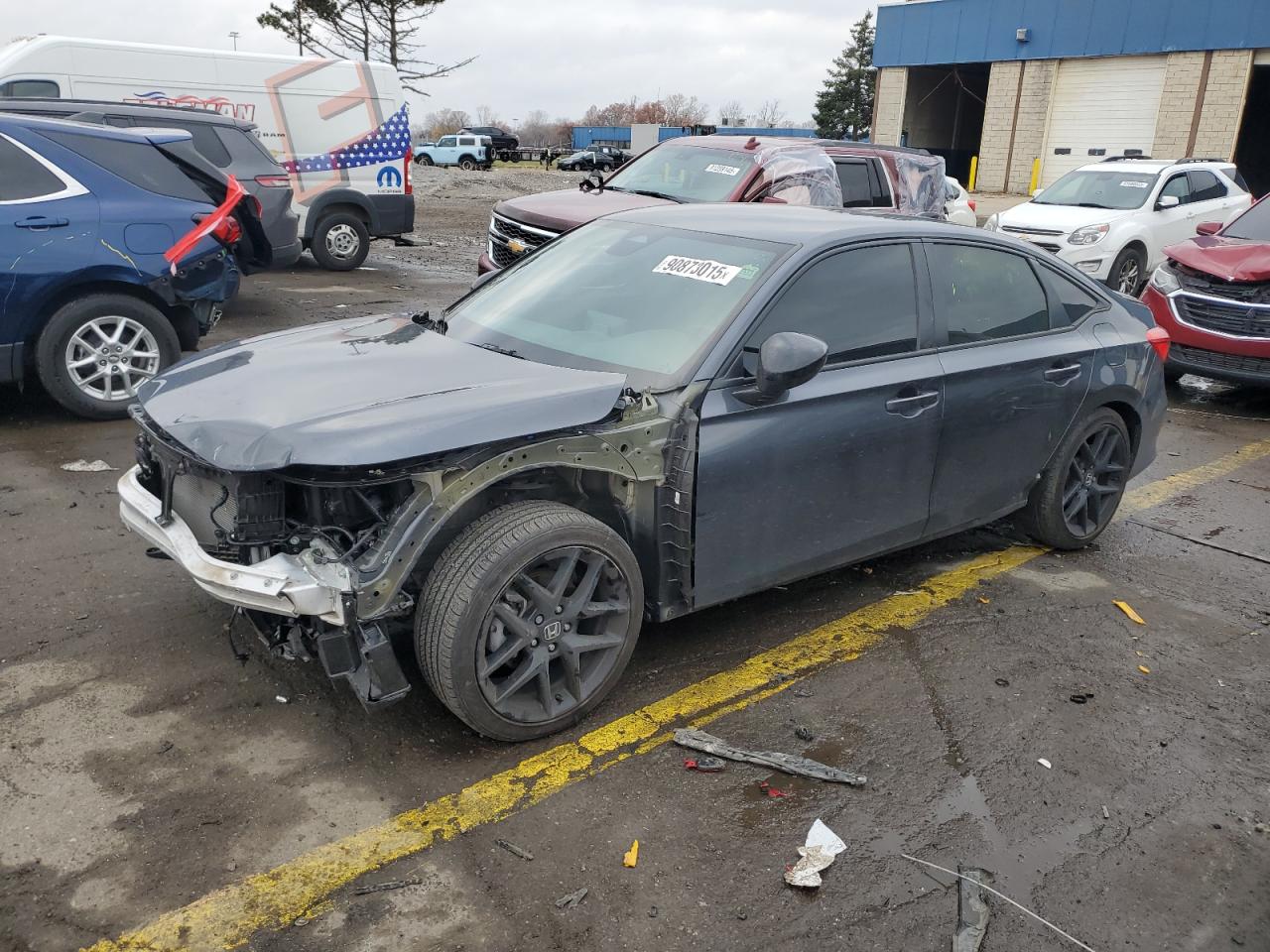 Lot #3302822911 2024 HONDA CIVIC SPOR