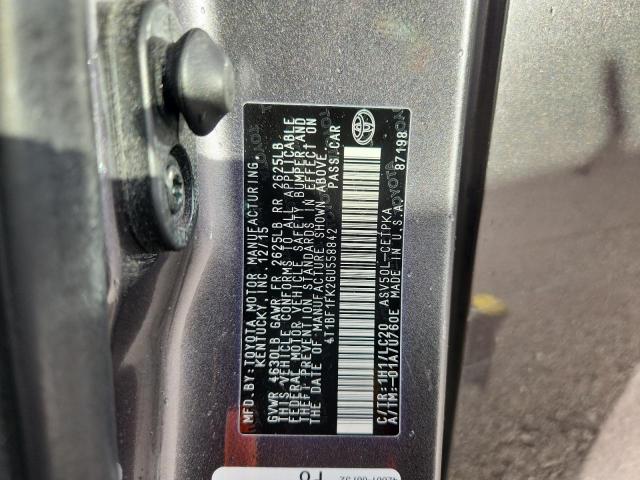 2016 TOYOTA CAMRY LE #3287431993