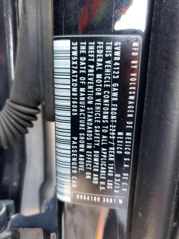 2013 VOLKSWAGEN BEETLE - 3VW5X7ATXDM816085