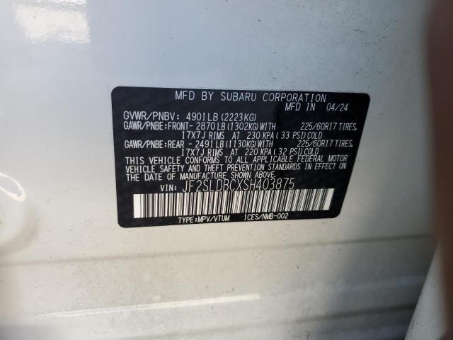 2025 SUBARU FORESTER P #3301834384