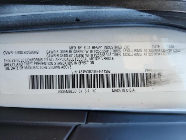 2008 SUBARU TRIBECA LI #3305409307