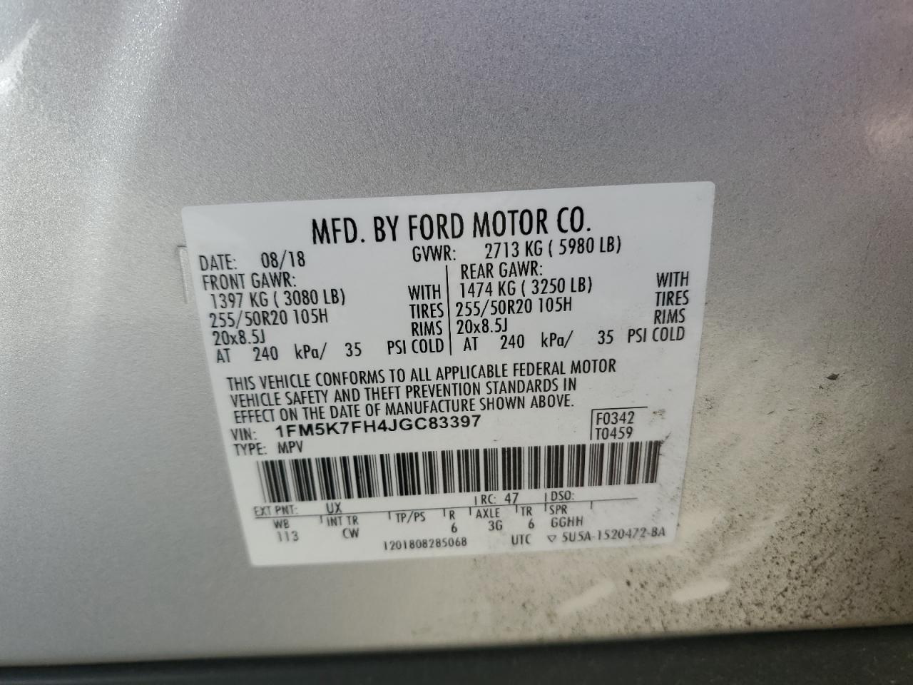 FORD EXPLORER LIMITED