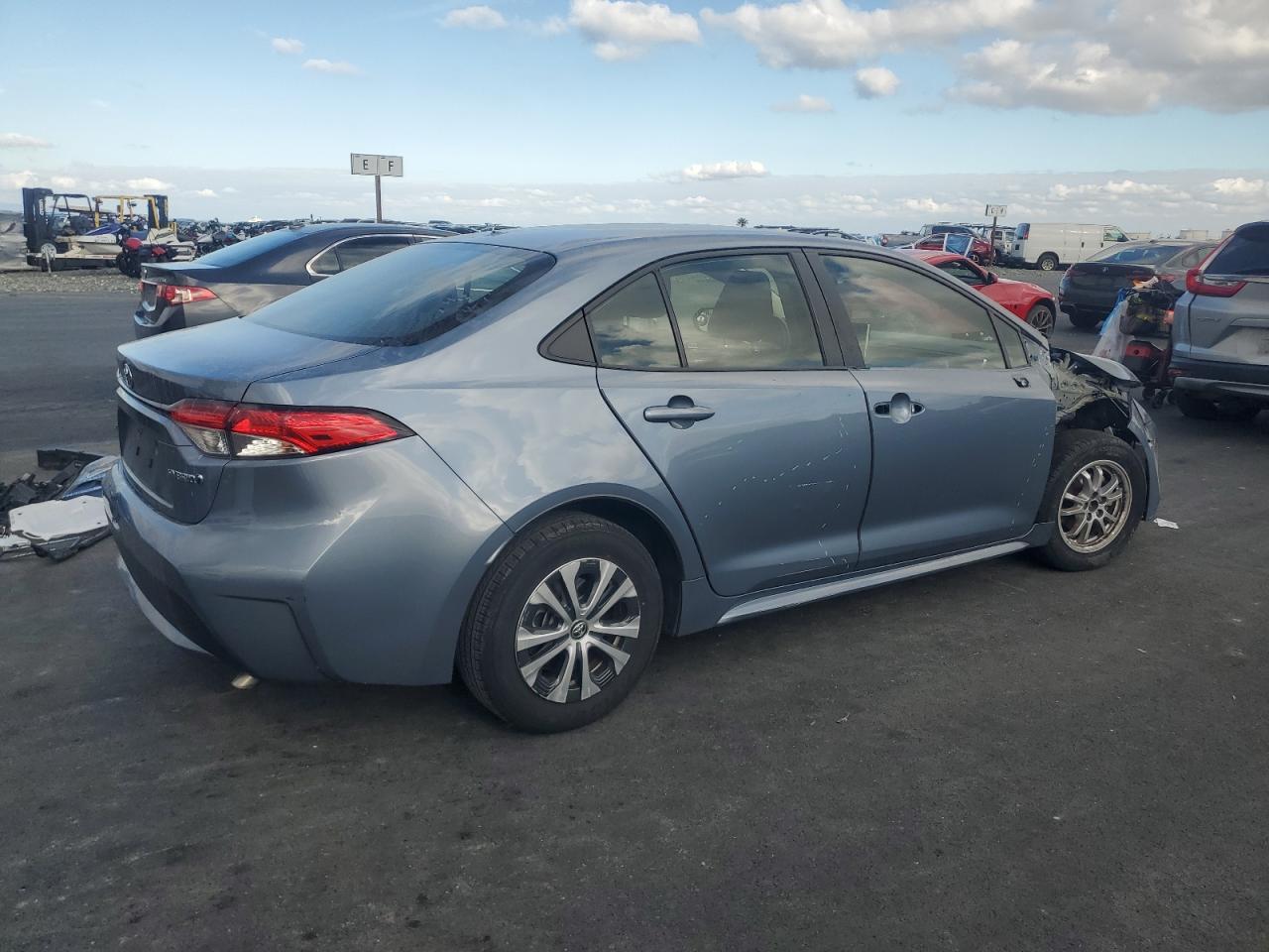 Lot #3316093226 2021 TOYOTA COROLLA LE