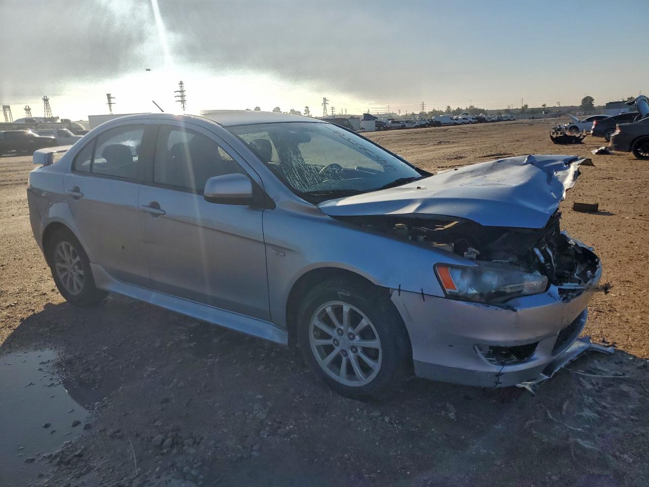 Lot #3318021421 2010 MITSUBISHI LANCER ES/