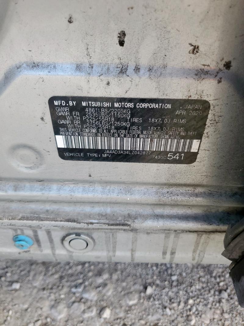 2020 MITSUBISHI OUTLANDER #3282462584