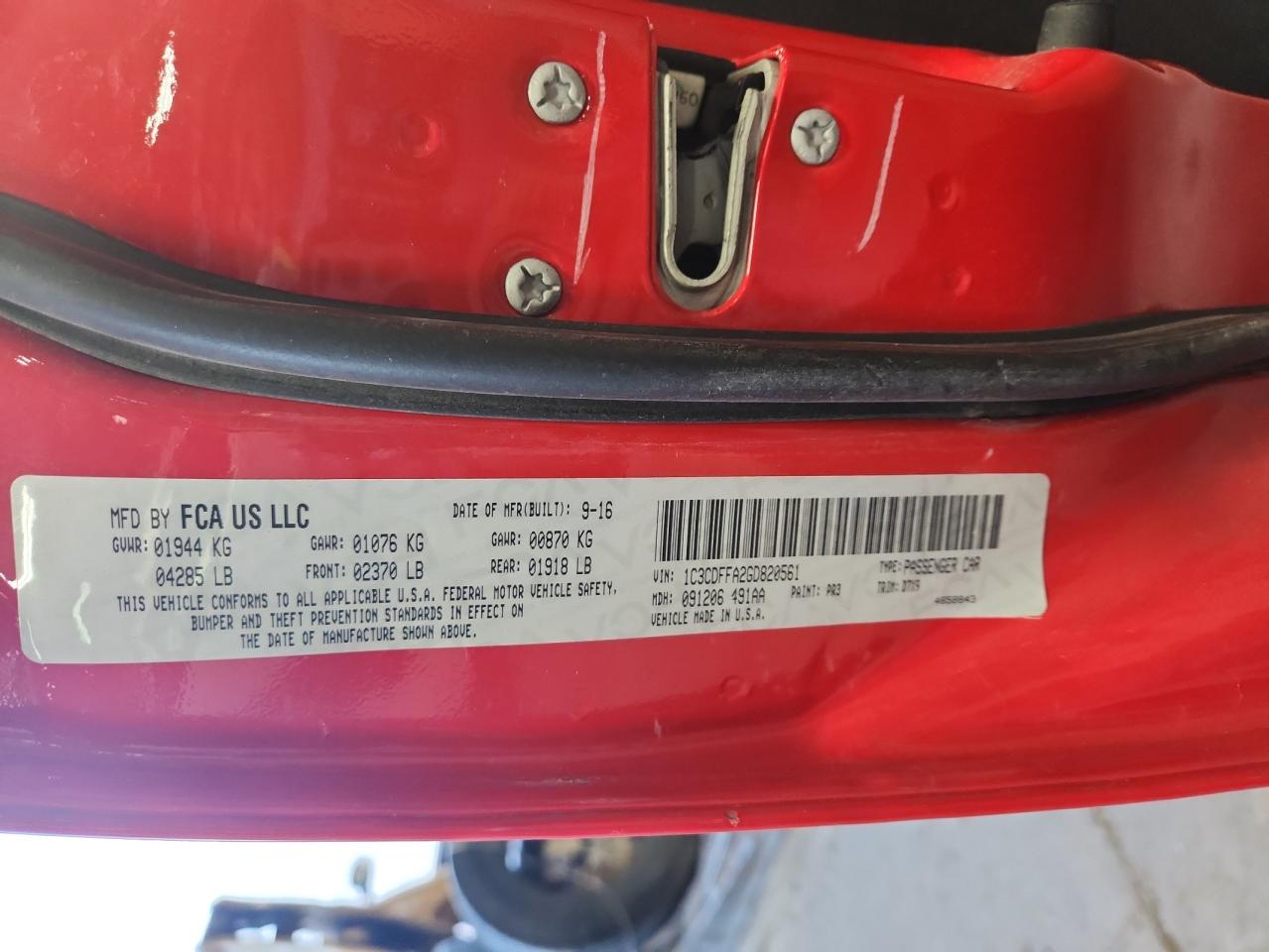 DODGE DART SXT SPORT