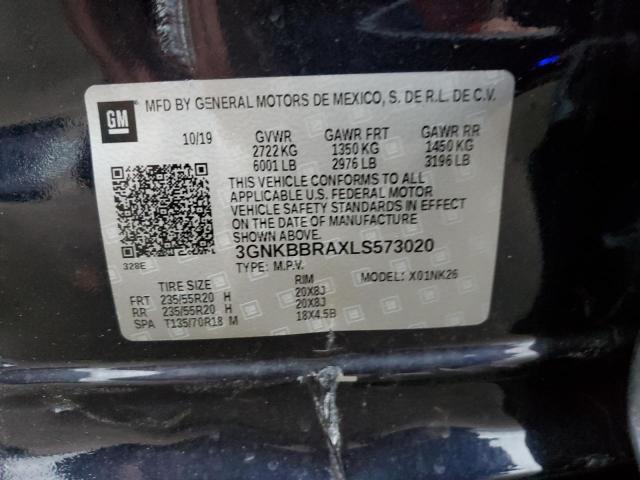 2020 CHEVROLET BLAZER 1LT #3297163526