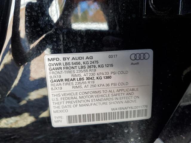 2018 AUDI Q5 PREMIUM #3287572325