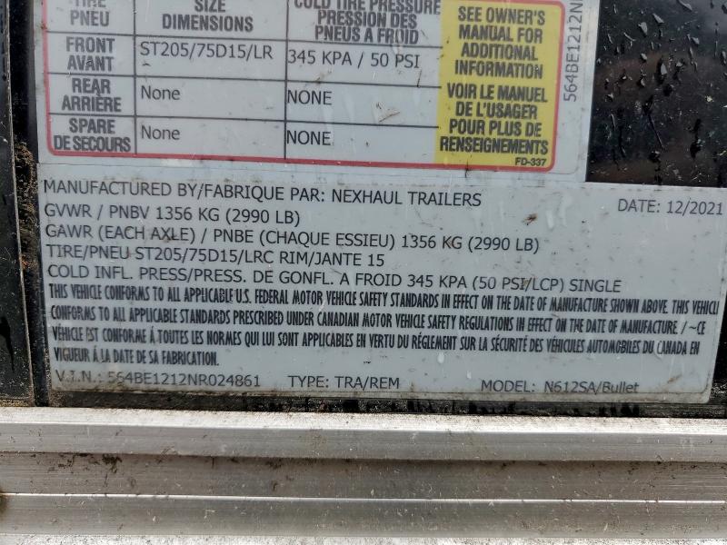 2022 NEXHAUL CARGO #3303954706