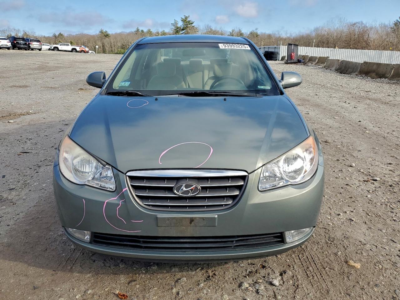 Lot #3303658960 2009 HYUNDAI ELANTRA GL