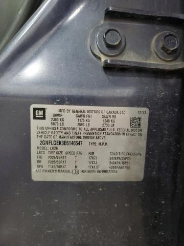 2014 CHEVROLET EQUINOX LT #3281597465