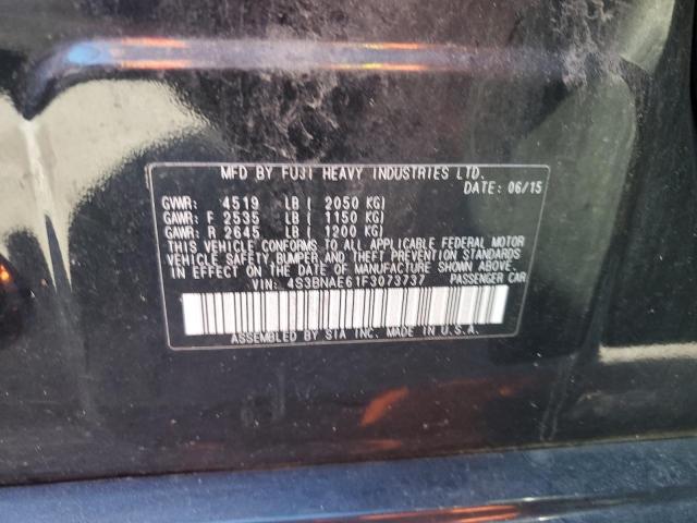 2015 SUBARU LEGACY 2.5 #3304625437