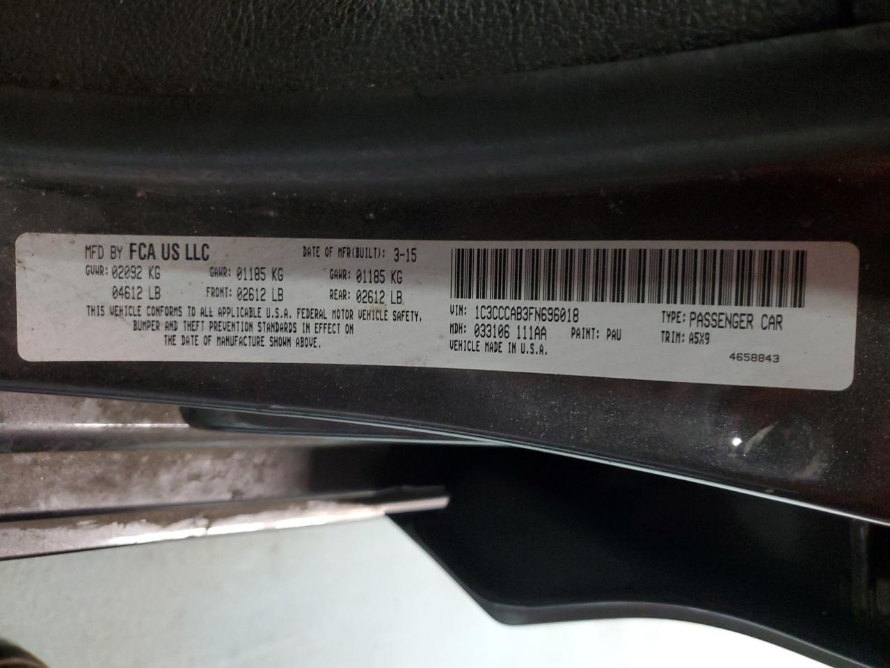 CHRYSLER 200 LIMITED