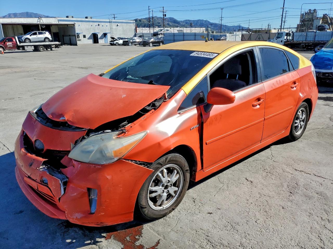 Lot #3309605602 2012 TOYOTA PRIUS