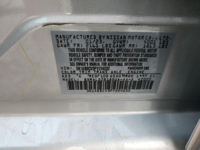 2023 NISSAN SENTRA SV #3292478689