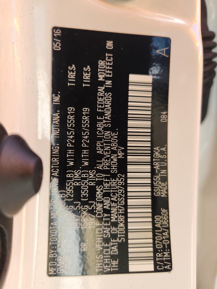 TOYOTA HIGHLANDER LIMITED