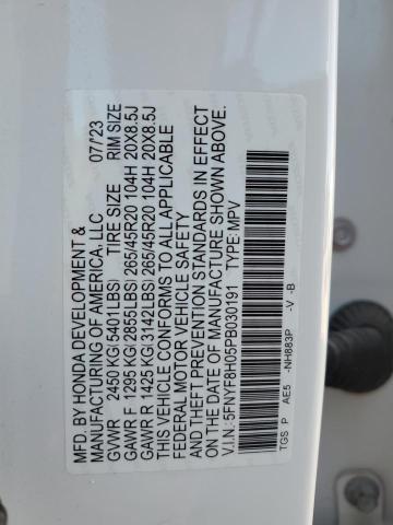 2023 HONDA PASSPORT E - 5FNYF8H05PB030191