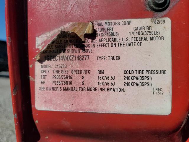 1999 CHEVROLET SILVERADO #3293563955