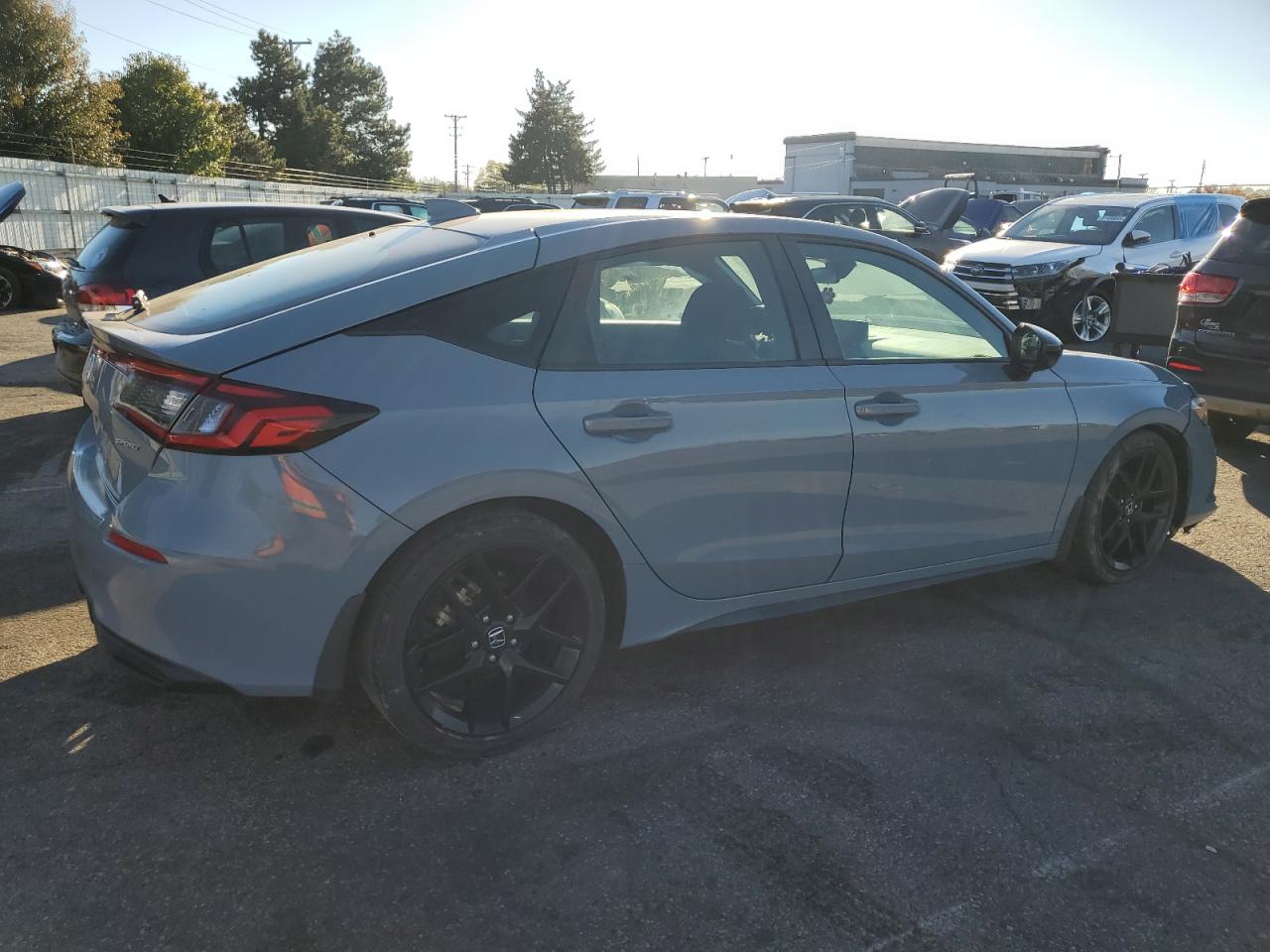 Lot #3302736041 2022 HONDA CIVIC SPOR