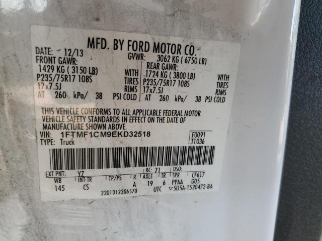 2014 FORD F150 - 1FTMF1CM9EKD32518