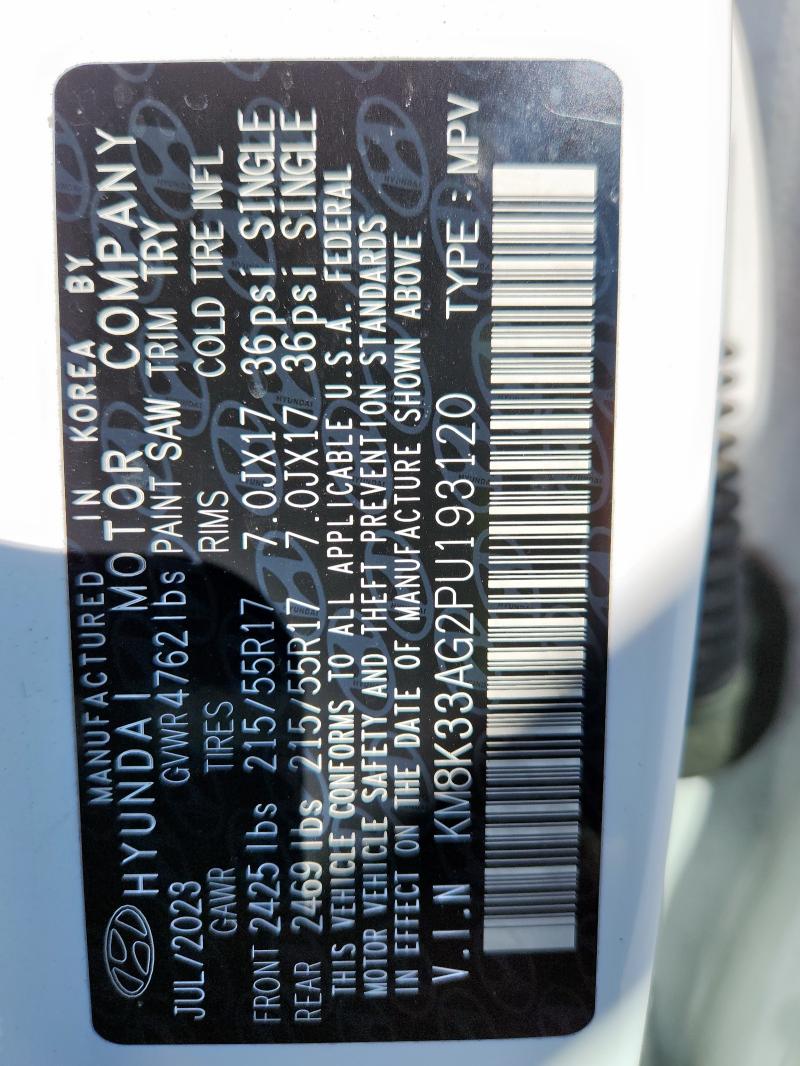 2023 HYUNDAI KONA SEL #3284580327