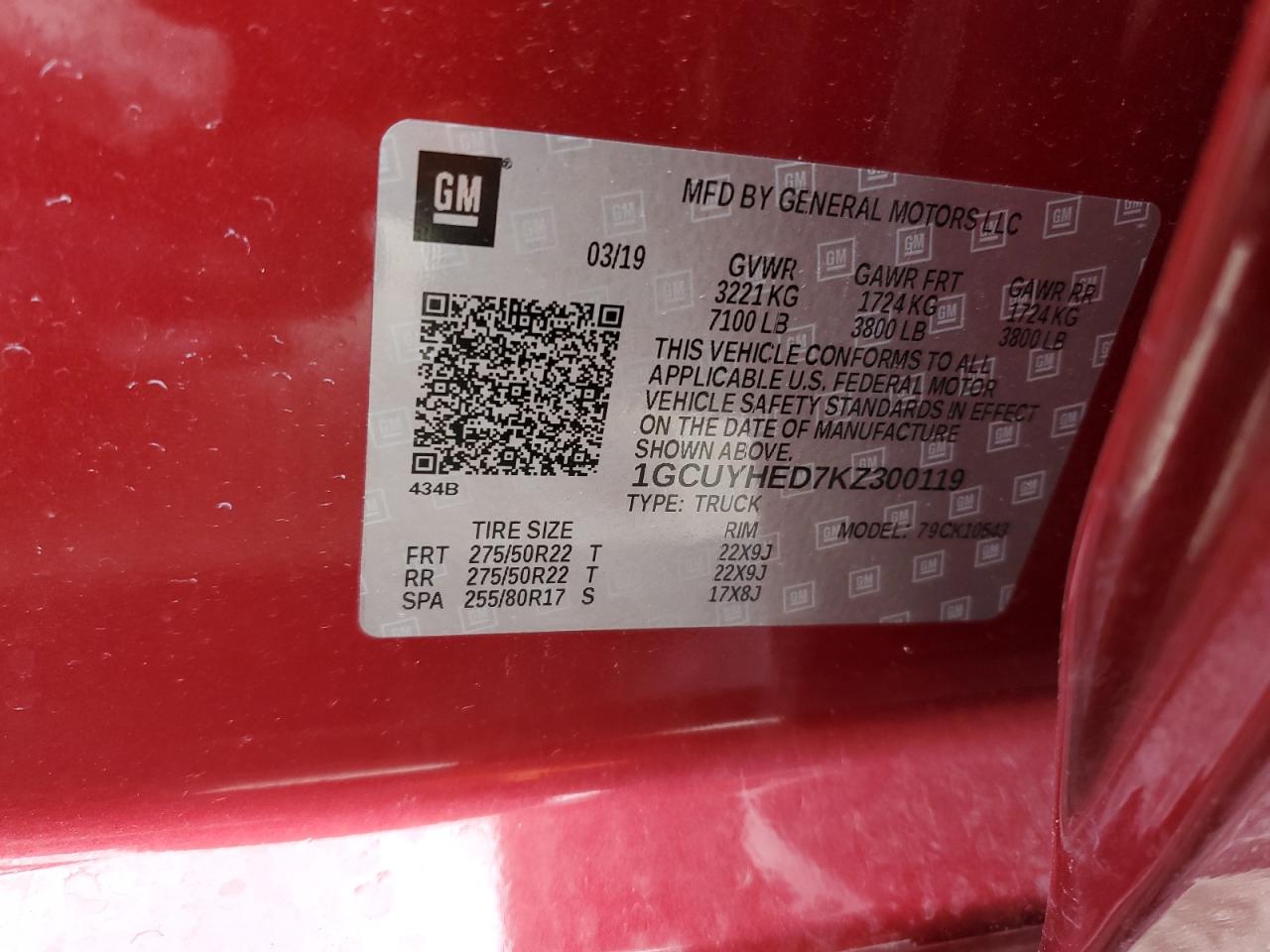 CHEVROLET SILVERADO K1500 HIGH COUNTRY