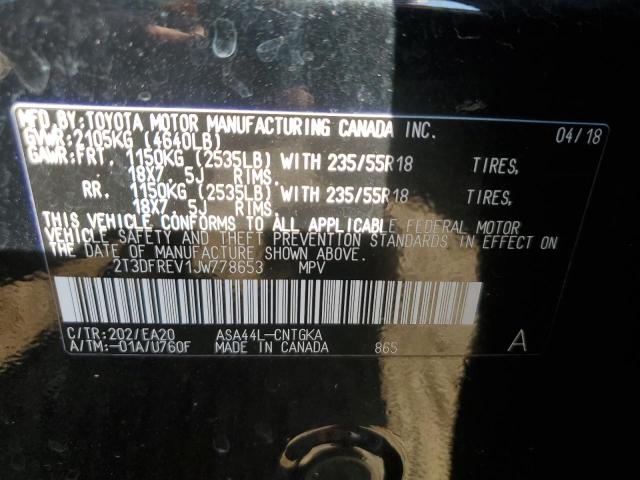 2018 TOYOTA RAV4 LIMIT #3290373793