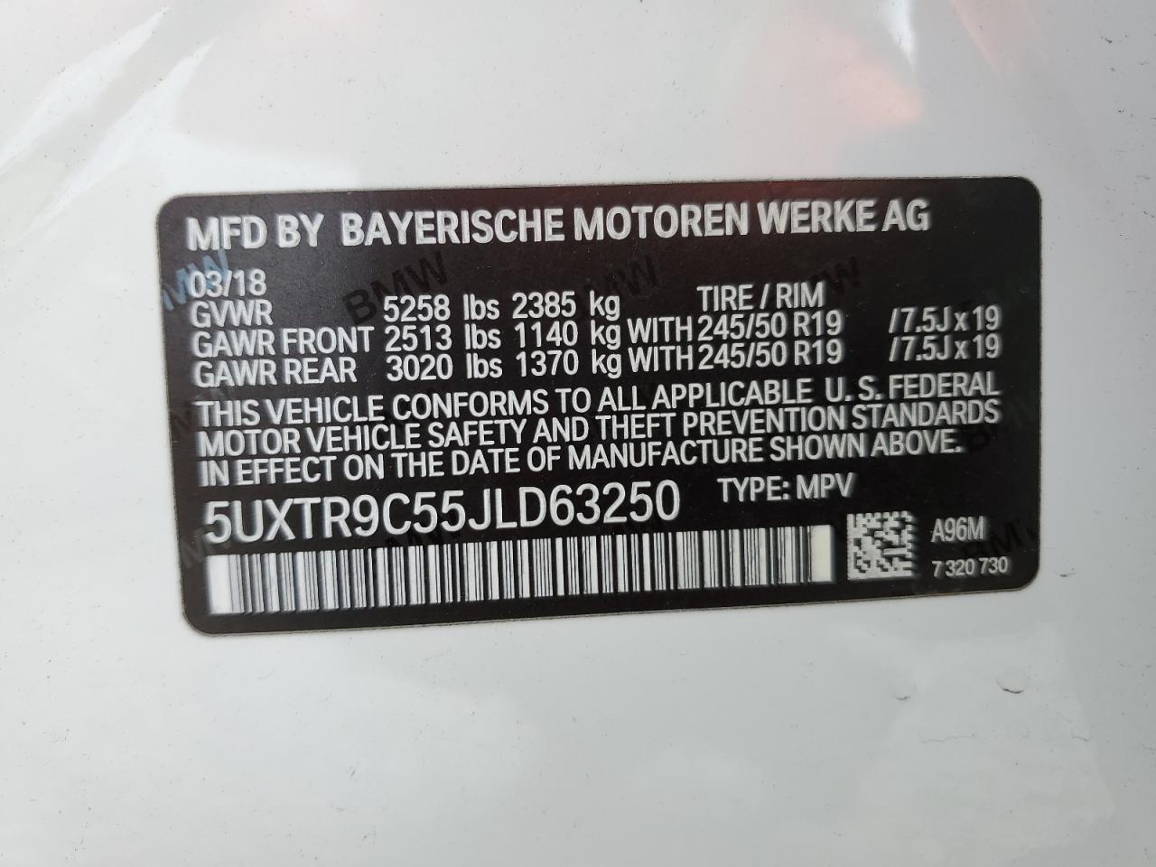 BMW X3 XDRIVE30I