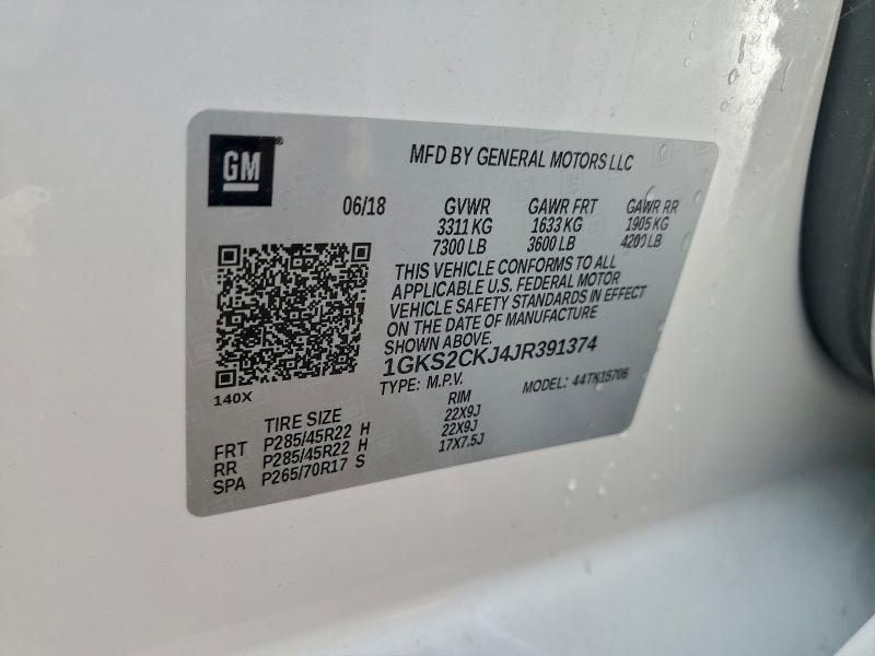 2018 GMC YUKON DENA #3304004656