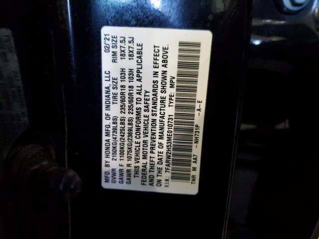 2021 HONDA CR-V EX #3291565949