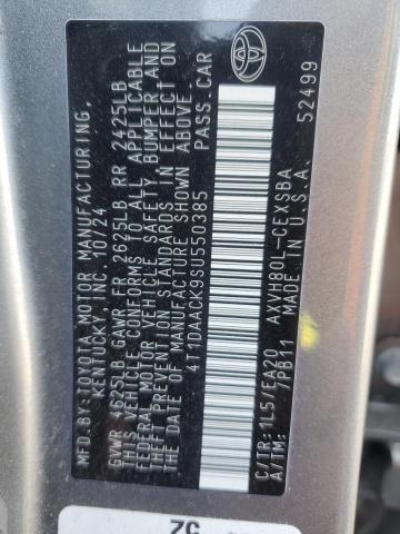 2025 TOYOTA CAMRY XSE #3308324160