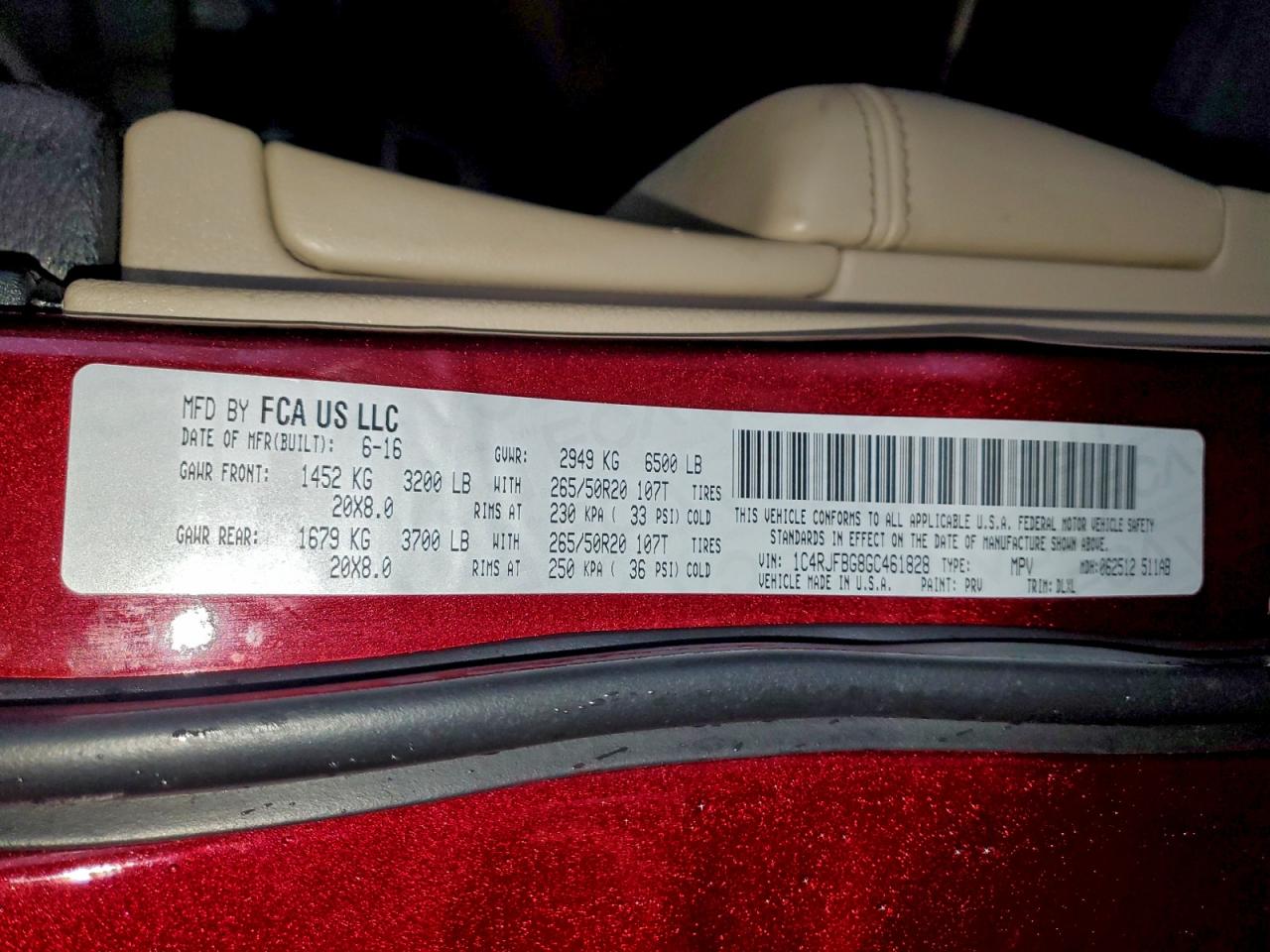 JEEP GRAND CHEROKEE LIMITED