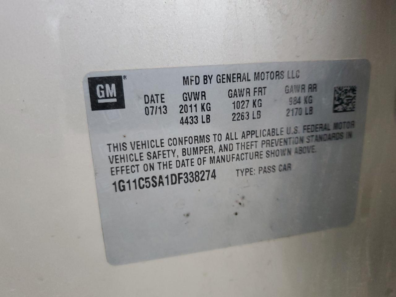 CHEVROLET MALIBU 1LT