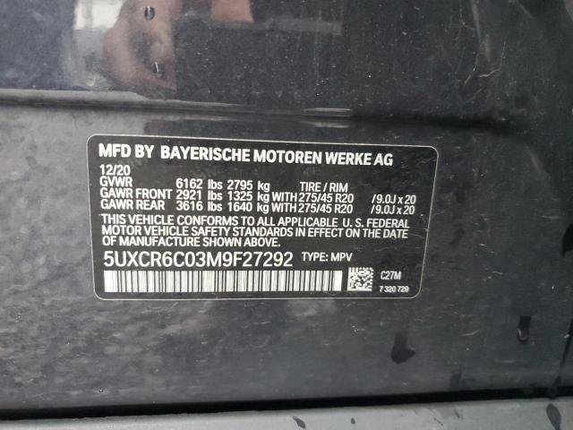 2021 BMW X5 XDRIVE4 #3296943828