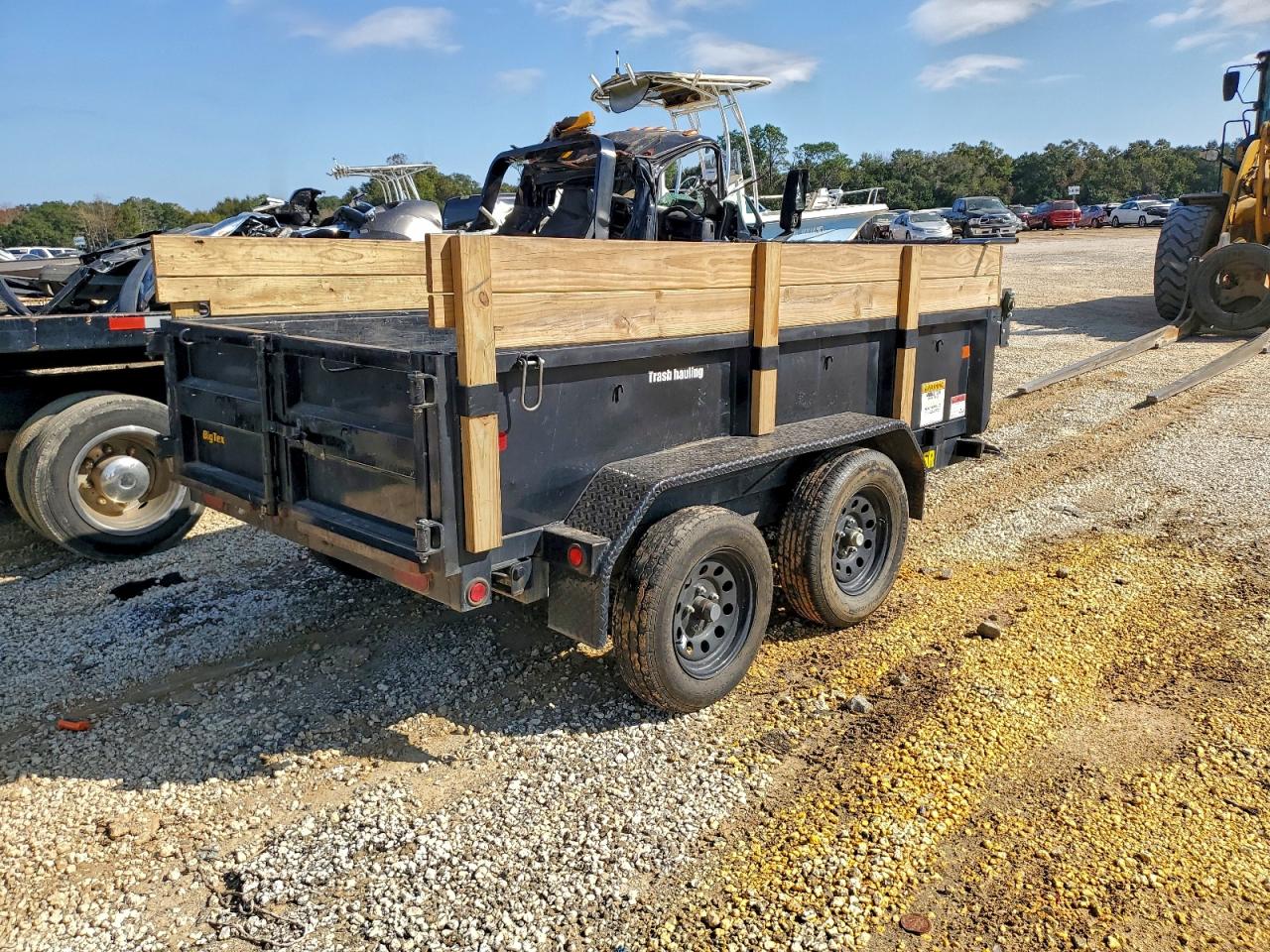 Lot #3302893892 2024 BIG TEX DUMP TRAIL