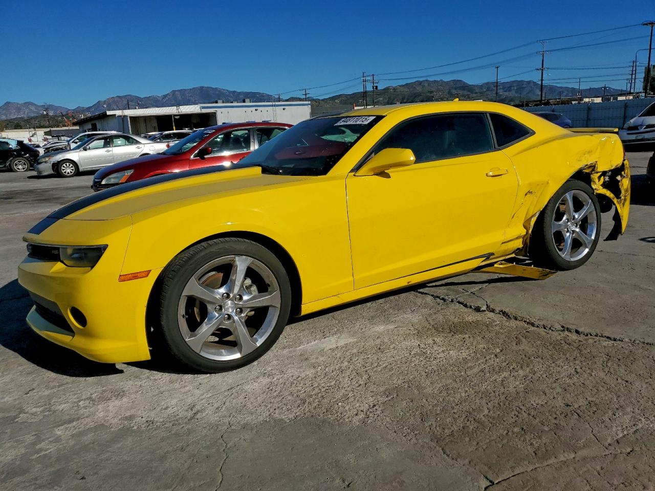Lot #3315989123 2015 CHEVROLET CAMARO LT