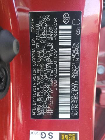 2020 TOYOTA COROLLA LE #3302795910