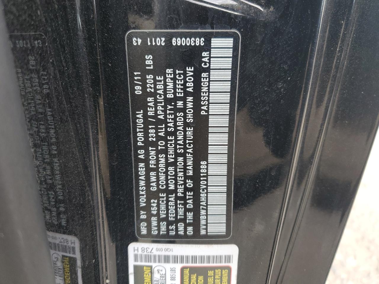 VOLKSWAGEN EOS KOMFORT