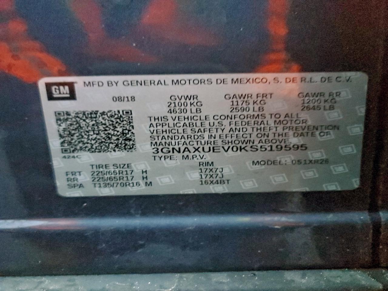 CHEVROLET EQUINOX LT