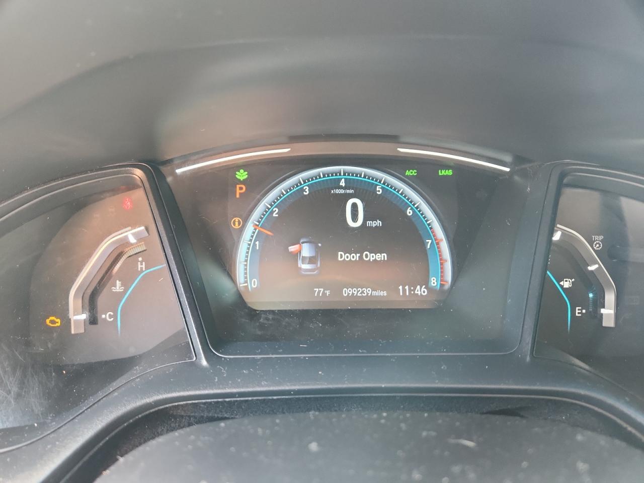 Lot #3315937109 2019 HONDA CIVIC LX