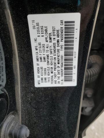 2016 HONDA ACCORD EX #3287899260