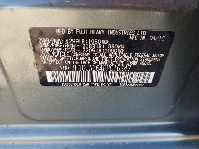 2015 SUBARU IMPREZA PR - JF1GJAC64FH016347