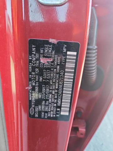 2022 HYUNDAI KONA SEL #3302816962